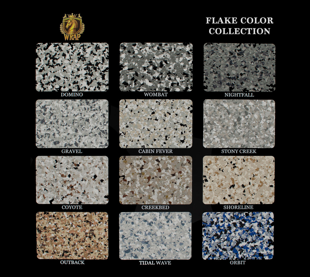 Flaky Color Epoxy Flooring Flakes – MarbleWRAP USA