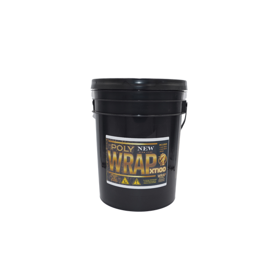 WRAP Resins PolyWRAP XT100 Polyaspartic Topcoat Epoxy Coating Bucket 